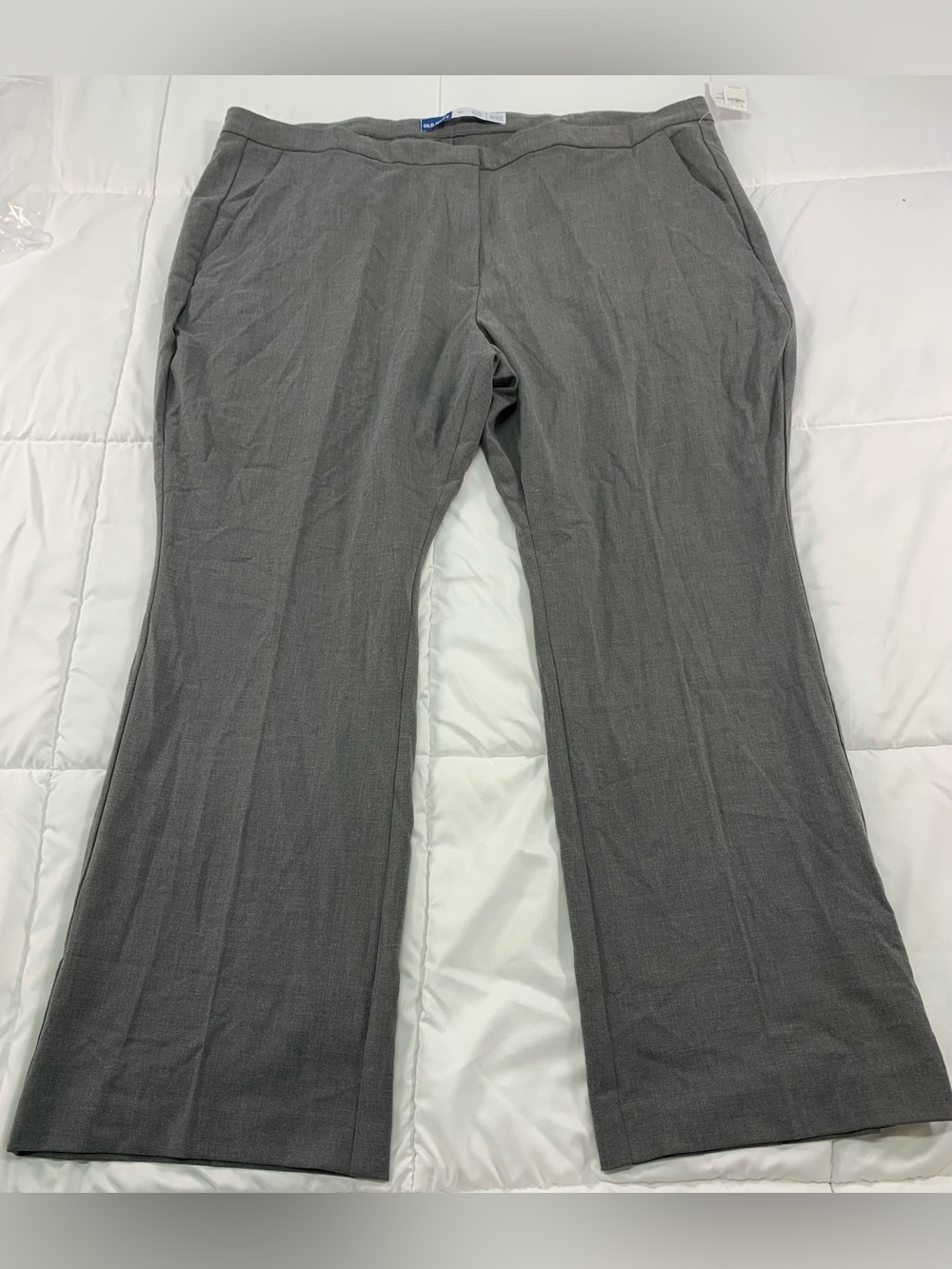New old navy MID - RISE BOOT-CUT ADJUSTABLE WAIST pants size 24
